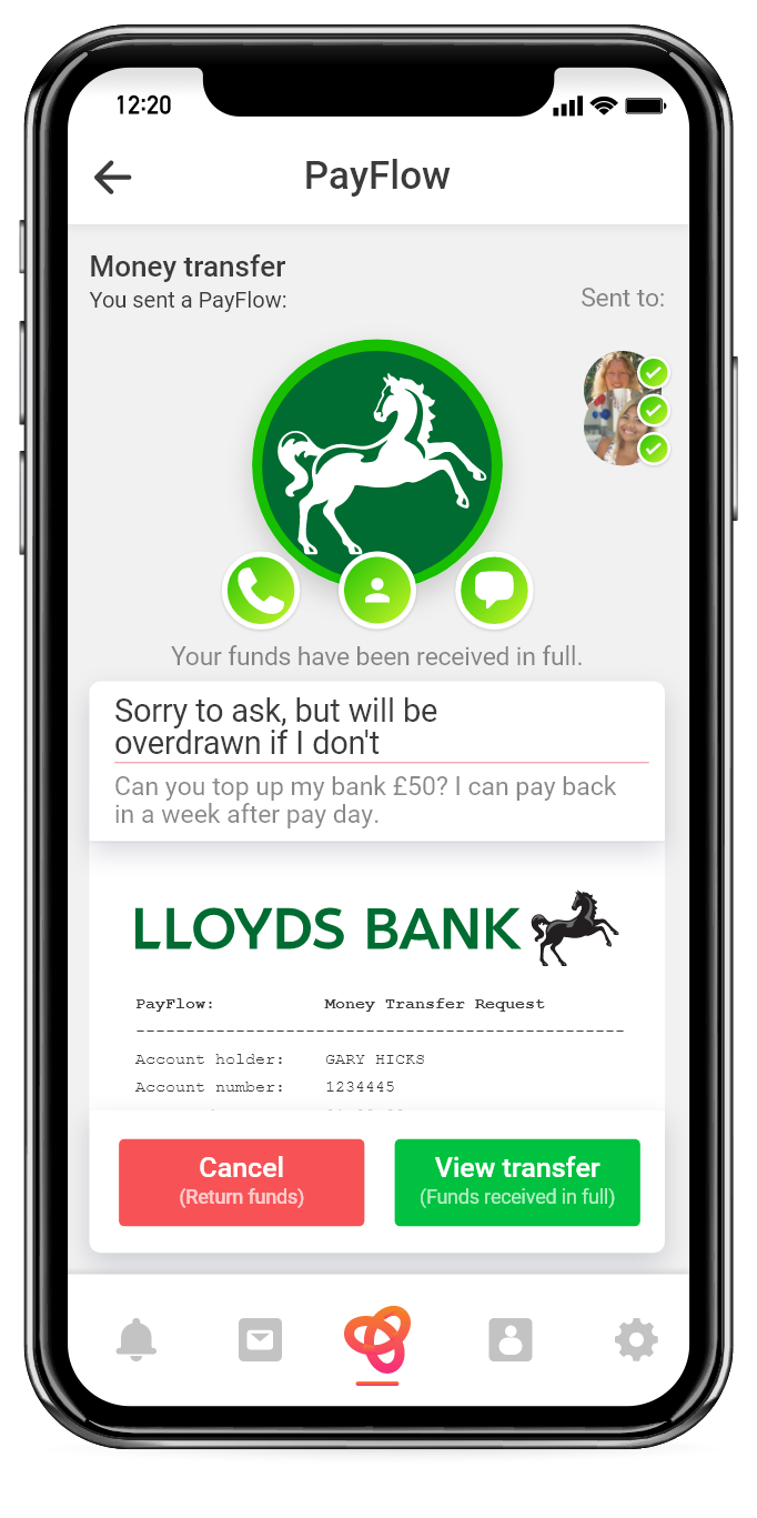 Lloyds themed mockup